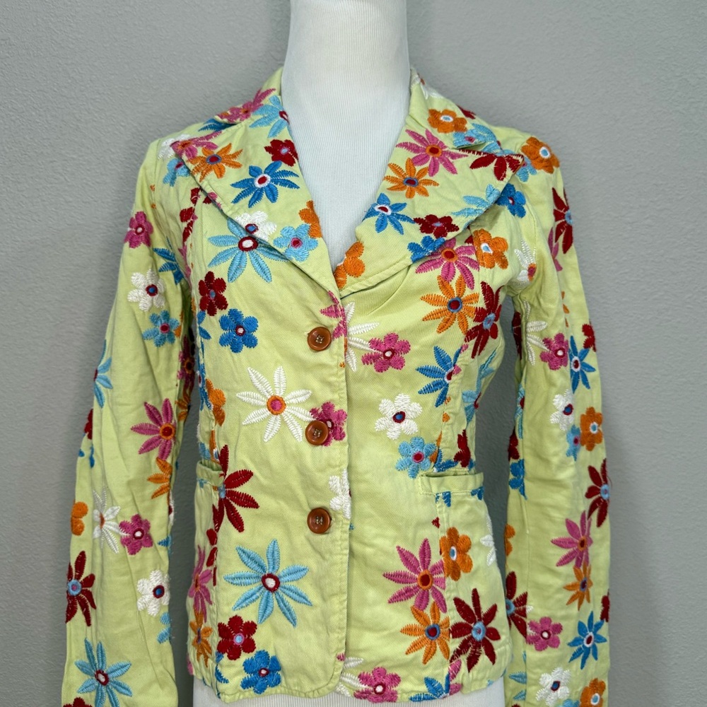 Vintage Johnny Was Embroidered Women's Jacket